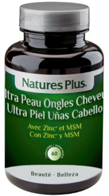 Nature's Plus Ultra Pele, Cabelo e Unhas Plus 60 Comprimidos