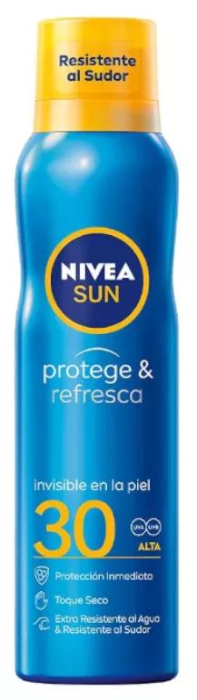 Beschermt en verfrist Sun Mist Spray SPF30 Nivea Sun 200ml