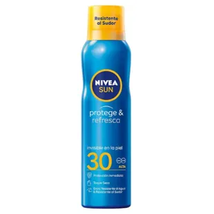 Beschermt en verfrist Sun Mist Spray SPF30 Nivea Sun 200ml