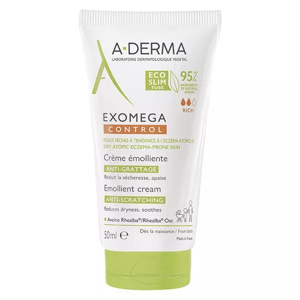 A-Derma Exomega Control Crème Émolliente Anti-Grattage 50ml