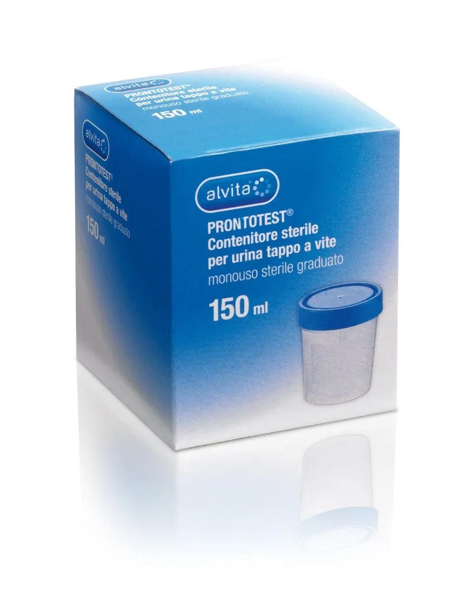 Alvita Prontotest Contenitore Sterile Per Urina Tappo A Vite 150 ml