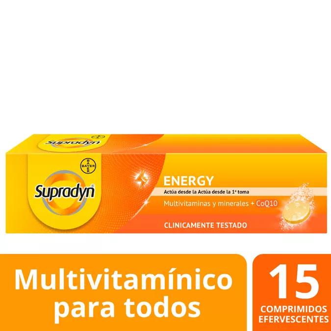 Supradyn Activo Vitaminas e Energia15 Comprimidos Efervescentes