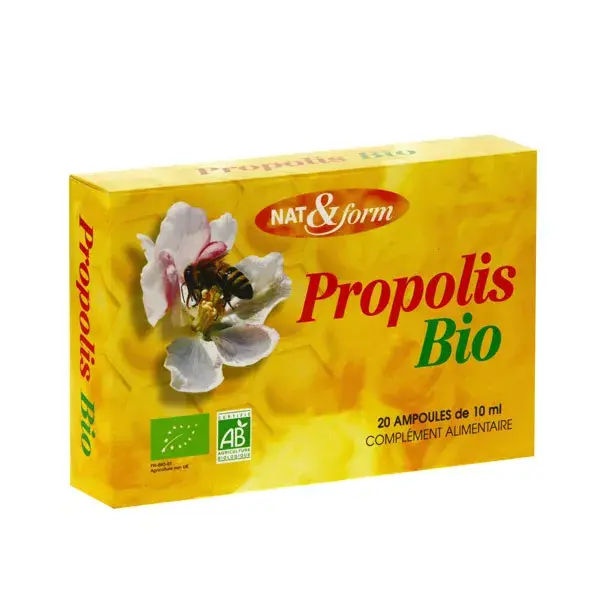 Nat & Form Propoli Bio Integratore Alimentare 20 fialette