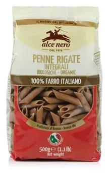 Alce Nero Penne Rigate Integrali di Farro Biologiche 500 g