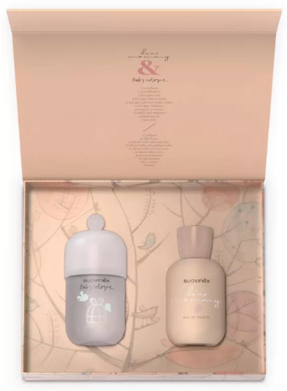 Imagen de Suavinex Estuche de Colonias Baby Cologne 100 ml + Colonia Dear Mommy 100 ml