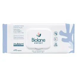 Biolane Expert - Lingettes Douceur - Peaux Sensibles - 72 lingettes