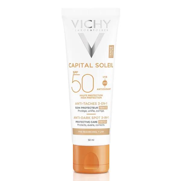 Vichy Capital Soleil Crema Solar Antimanchas 3 en 1 SPF50 50ml
