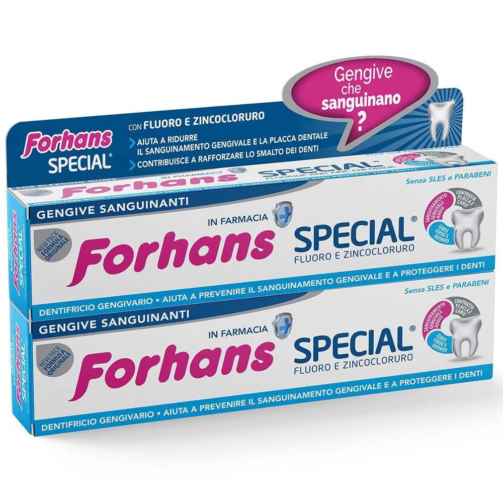 Forhans Special Dentificio Astringente 2 Tubi da 75 ml