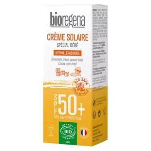 Bioregena Crema Solare Bebè SPF50+ Bio 40ml