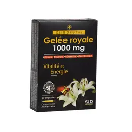 SID Nutrition Oligoroyal 5G Vitalité et Energie 20 ampoules