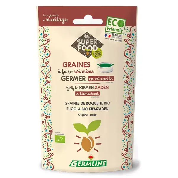 Germline Graines à Germer Roquette Bio 100g