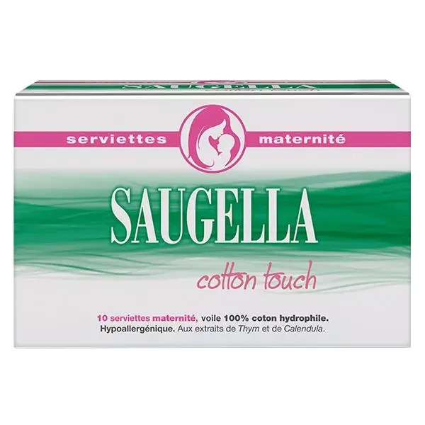 Saugella Cotton Touch Maternity Towel 10 protections