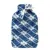 Azul de azulejos de Sanodiane agua caliente botella pao grueso y suave