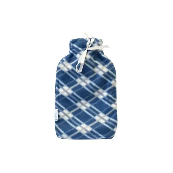 Azul de azulejos de Sanodiane agua caliente botella pao grueso y suave
