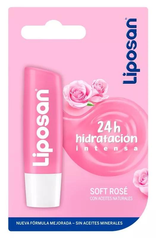 Liposan Bálsamo Labial con Color y Aceites Naturales, Cereza : :  Belleza