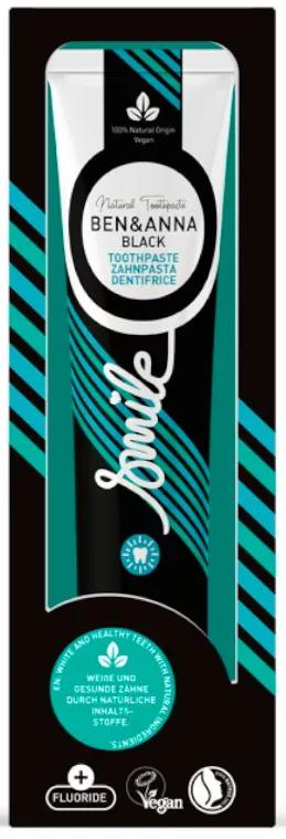 Ben&Anna Schwarze Zahnpasta mit Fluorid 75 ml