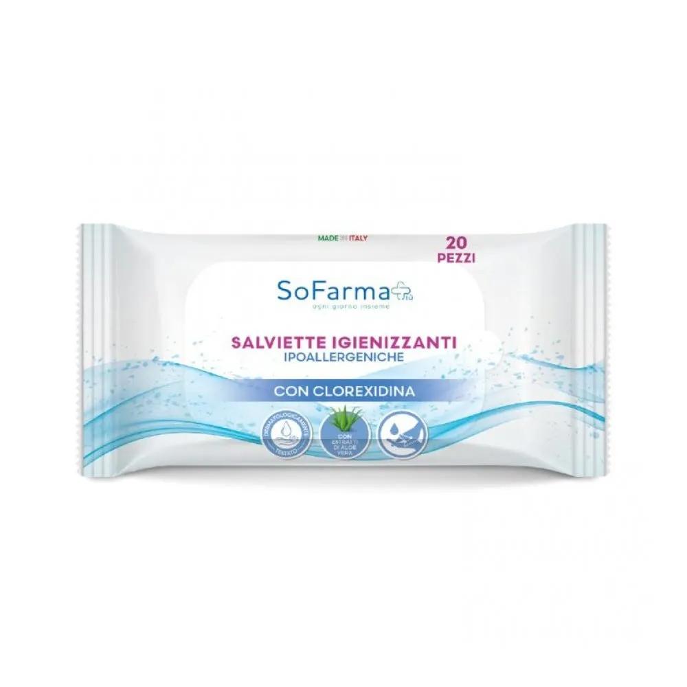 SoFarmaPiù Salviettine Igienizzanti 20 Salviette