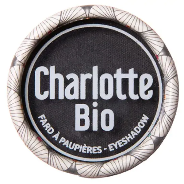 Charlotte Bio Les Yeux Organic Mono Matte Eyeshadow Black 2.5g