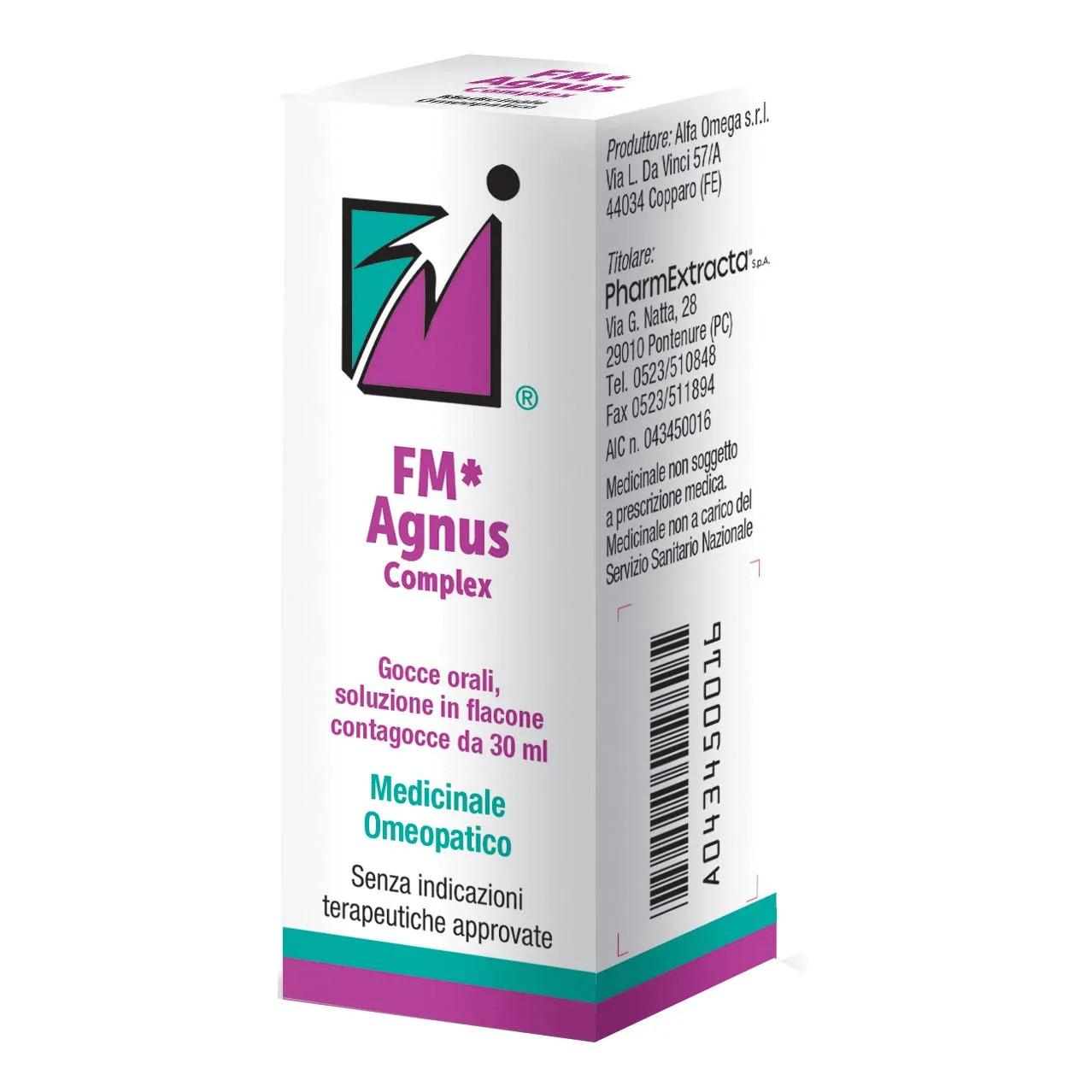 FMS Agnus Complex Gocce Orali Flacone con Contagocce 30 ml