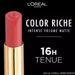 L'Oréal Paris Color Riche Rouge à Lèvres Intense Volume Matte N°241 Le Coral Irreverent 1,8g