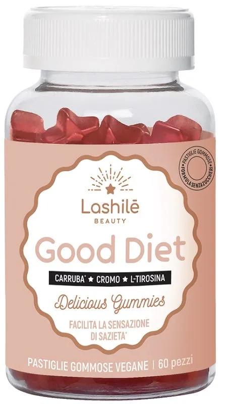 Lashilé Good Diet Integratore Per Facilitare Il Senso Di Sazietà 60 Pastiglie Gommose Senza Zuccheri