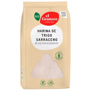 Farinha de Trigo Sarraceno Orgânica El Granero Integral 1 Quilo