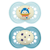 Mam Original Night Pacifier +16m Blue Latex 2 units