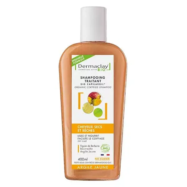 Dermaclay shampoo Bio Capilargil capelli secchi 400ml