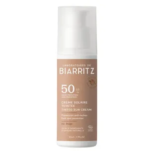 Laboratoires de Biarritz Crema Solare Crema Colorata SPF50 Beige Bio 50ml