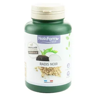 Nat & Form Naturellement Ravanello Nero Integratore Alimentare 200 capsule