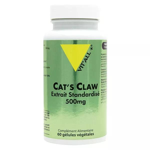Vit'all+ Cat's Claw 500mg 60 gélules végétales
