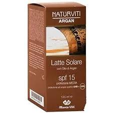 Naturviti Argan SPF 15 Latte Solare 125 ml