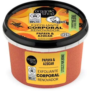 Organic Shop Papaya Renewing Body Scrub 250 ml