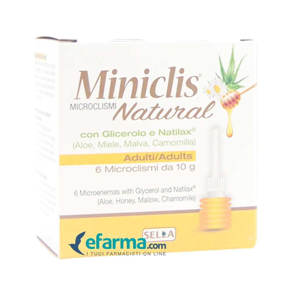 Miniclis Natural Adulti Lassativo 6 Microclismi