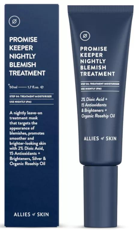 Allies of Skin Promise Keeper Traitement nocturne contre les imperfections 50 ml