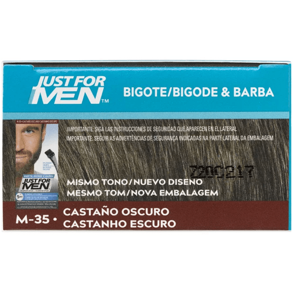 Just For Men Mustache, beard and sideburns for men dark brown