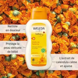 Weleda Bébé Calendula Huile de Toilette Bio 200ml