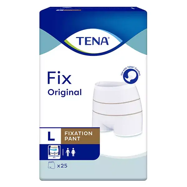 TENA Fix Slip de Maintien Original Taille L 25 unités