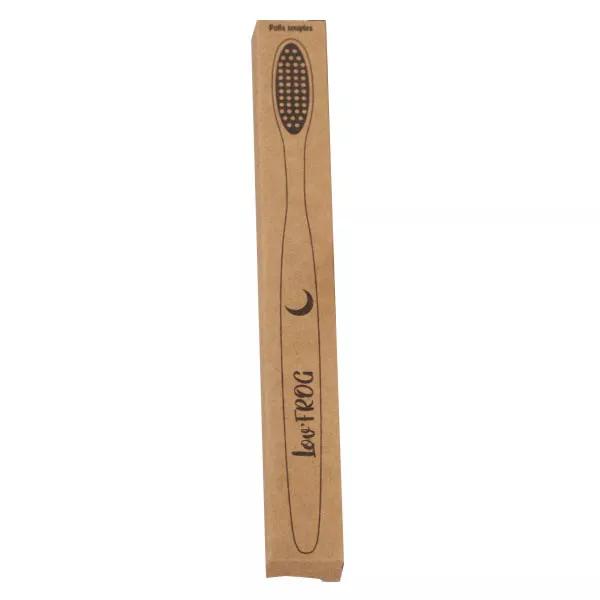 Lov'FROG Cepillo de Dientes Infantil de Bambú con Carbón Activo Motivo Luna
