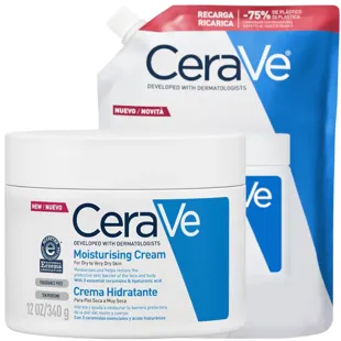 CeraVe Crema Hidratante 340 ml + Recarga