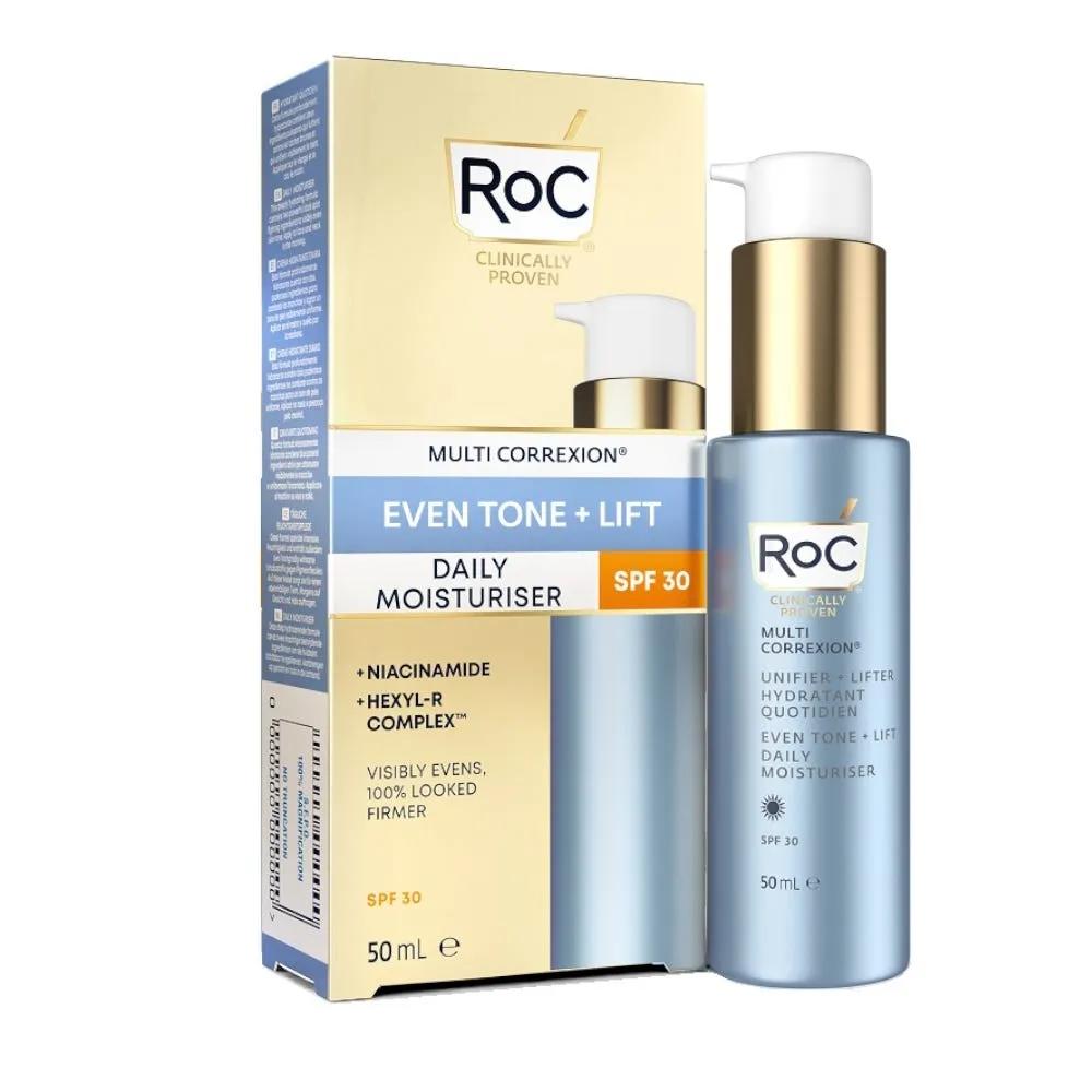 RoC Multi Correxion Even Tone + Lift Idratante Viso con SPF30 50 ml