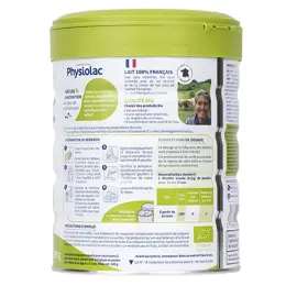 Physiolac Bio Lait Croissance 3ème Âge 800g