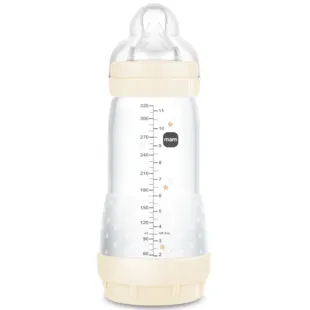 MAM Easy Start Anti-koliek Snelle Doorstroming Fles Neutraal Helder +4m 320 ml