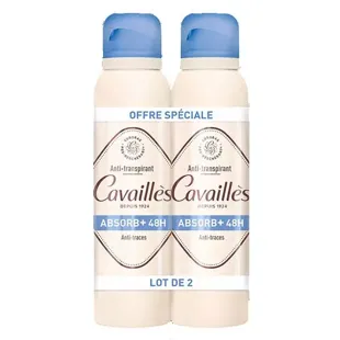 Rogé Cavaillès Deodorante ABSORB+ 48h Anti-Traccia Spray 150ml x2