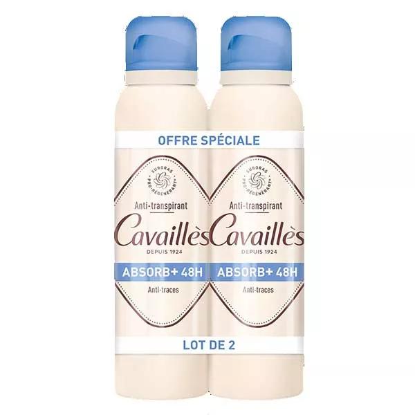 Rogé Cavaillès ABSORB+ Desodorante Anti-Marcas 48h Spray 150ml x2