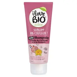 I Love Bio Cheveux Après-Shampoing Sublim' Ma Couleur Huile de Carthame & Grenade Bio 200ml