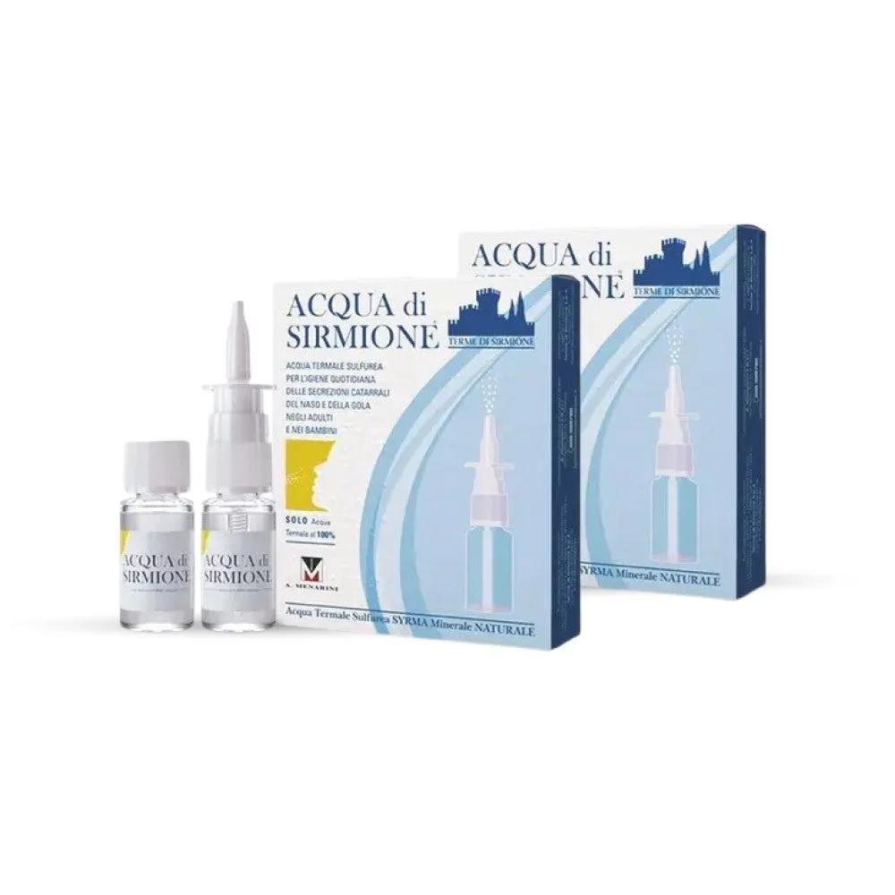 Acqua di Sirmione Soluzione Nasale BIPACCO 6 + 6 Flaconcini da 15 ml