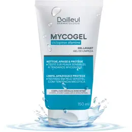 Mycogel Cyclopirox Olamine Gel Lavant 150ml