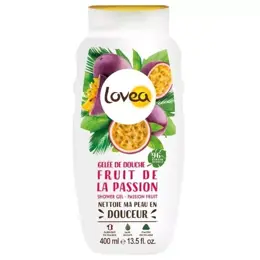 Lovea - Gelée De Douche - Extrait De Fruit De La Passion - PH Neutre 400ml