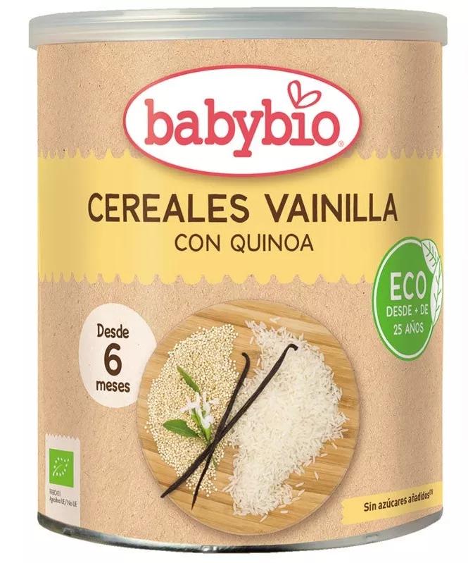 Babybio Getreidepulver Vanille und Quinoa 220 gr